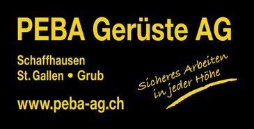 Logo - PEBA Gerüste AG – Schaffhausen