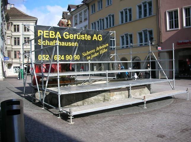 Event/Spezial Gerüste - PEBA Gerüste AG – Schaffhausen