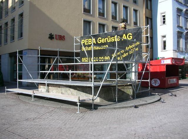 Event/Spezial Gerüste - PEBA Gerüste AG – Schaffhausen