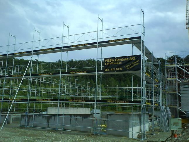 Fassadengerüste - PEBA Gerüste AG – Schaffhausen