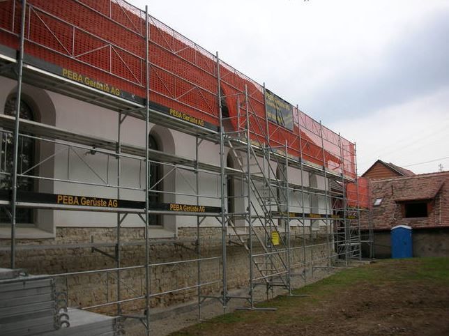 Fassadengerüste - PEBA Gerüste AG – Schaffhausen