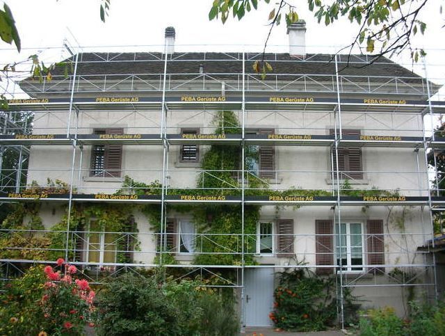 Fassadengerüste - PEBA Gerüste AG – Schaffhausen