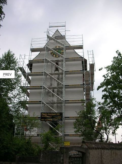 Fassadengerüste - PEBA Gerüste AG – Schaffhausen