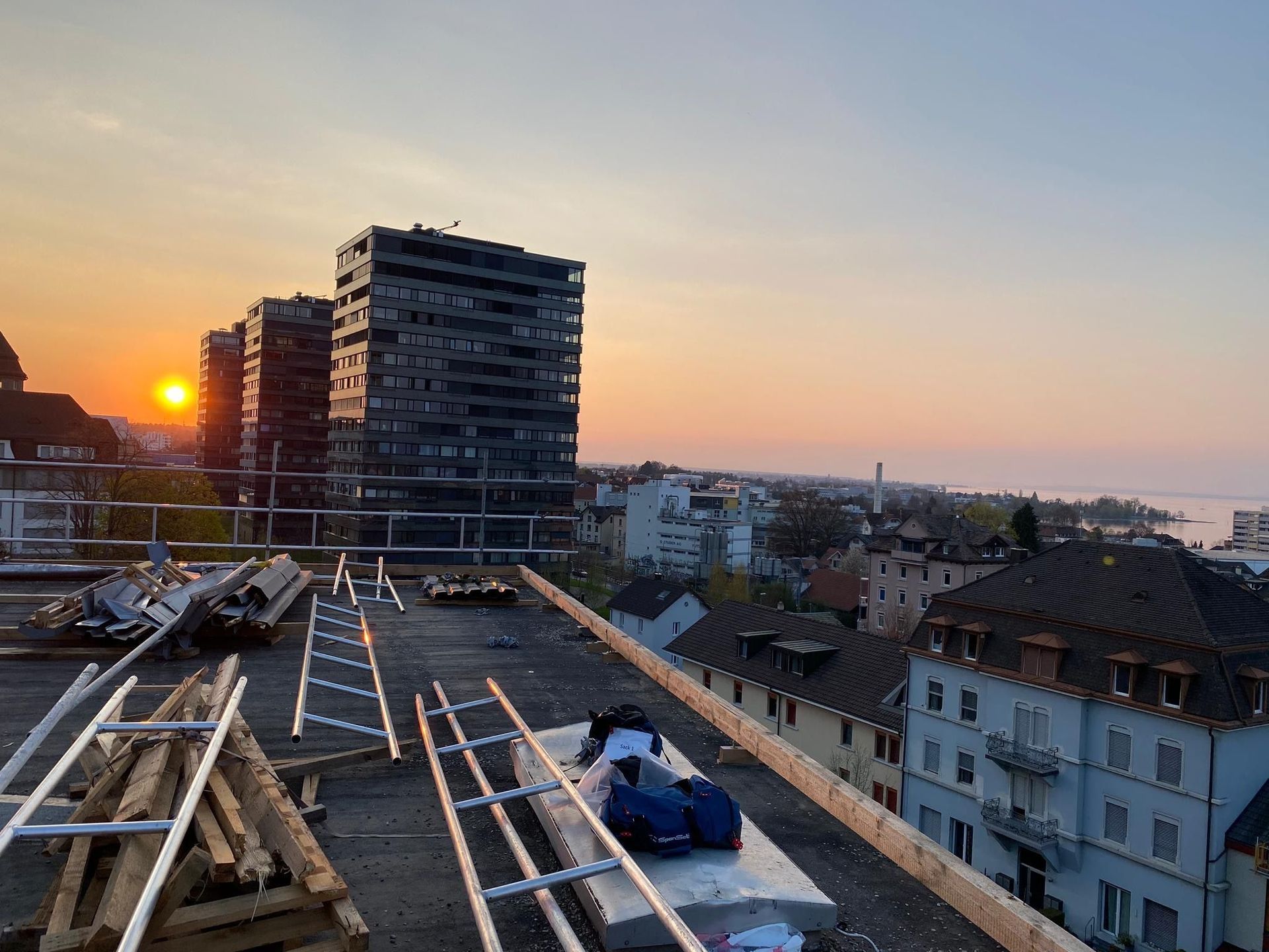 Flachdachgeländer - PEBA Gerüste AG – Schaffhausen