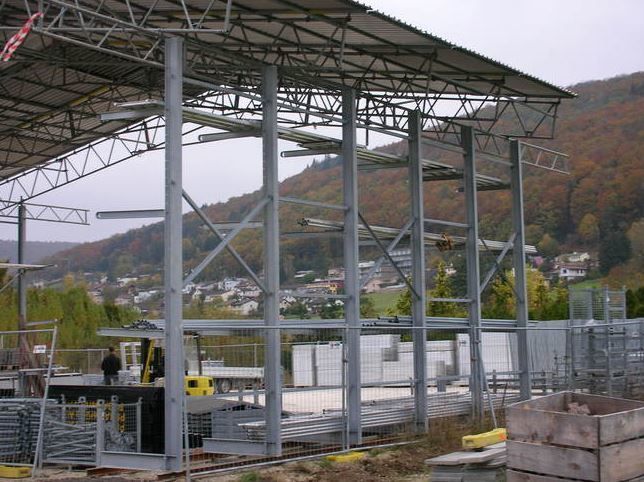 Industrie/Hallen Gerüste - PEBA Gerüste AG – Schaffhausen