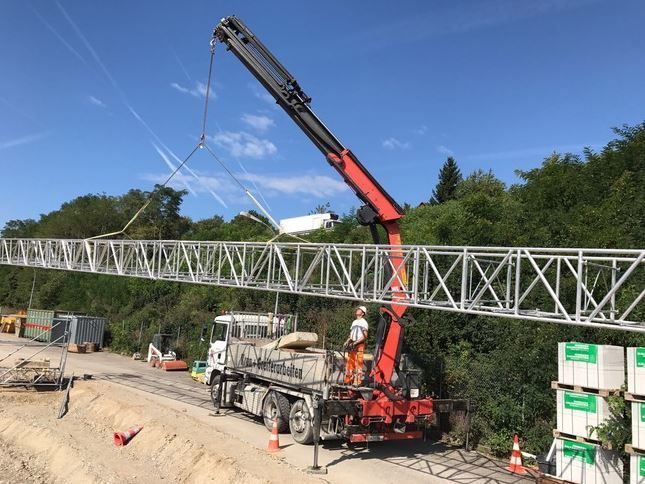 Kabelführungen, Passarellen Gerüste - PEBA Gerüste AG – Schaffhausen