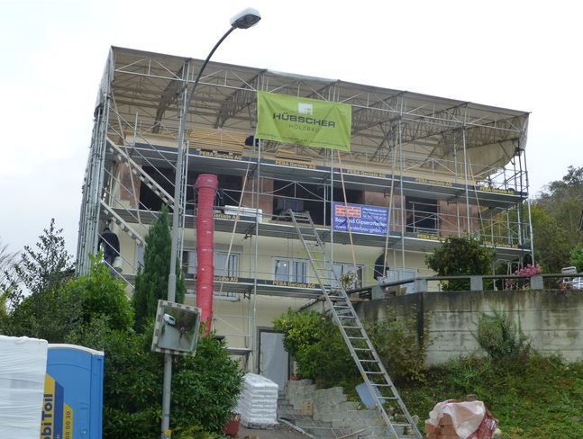 Notdächer - PEBA Gerüste AG – Schaffhausen