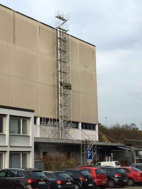 Treppentürme - PEBA Gerüste AG – Schaffhausen