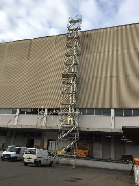 Treppentürme - PEBA Gerüste AG – Schaffhausen