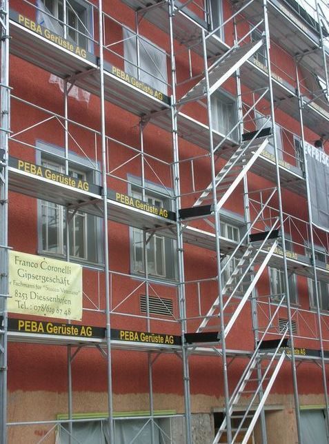 Treppentürme - PEBA Gerüste AG – Schaffhausen