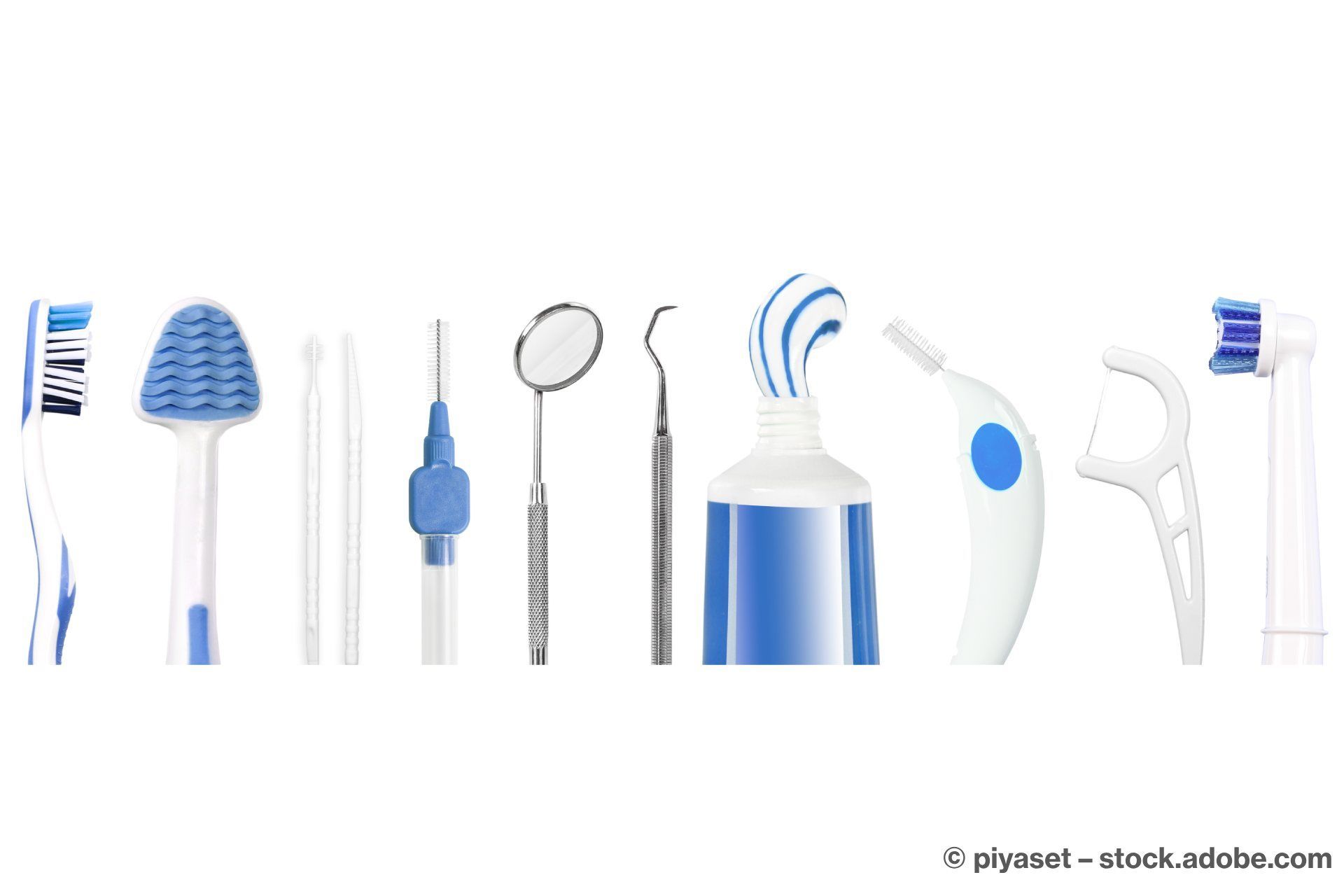 Werkzeug eines Zahnarztes