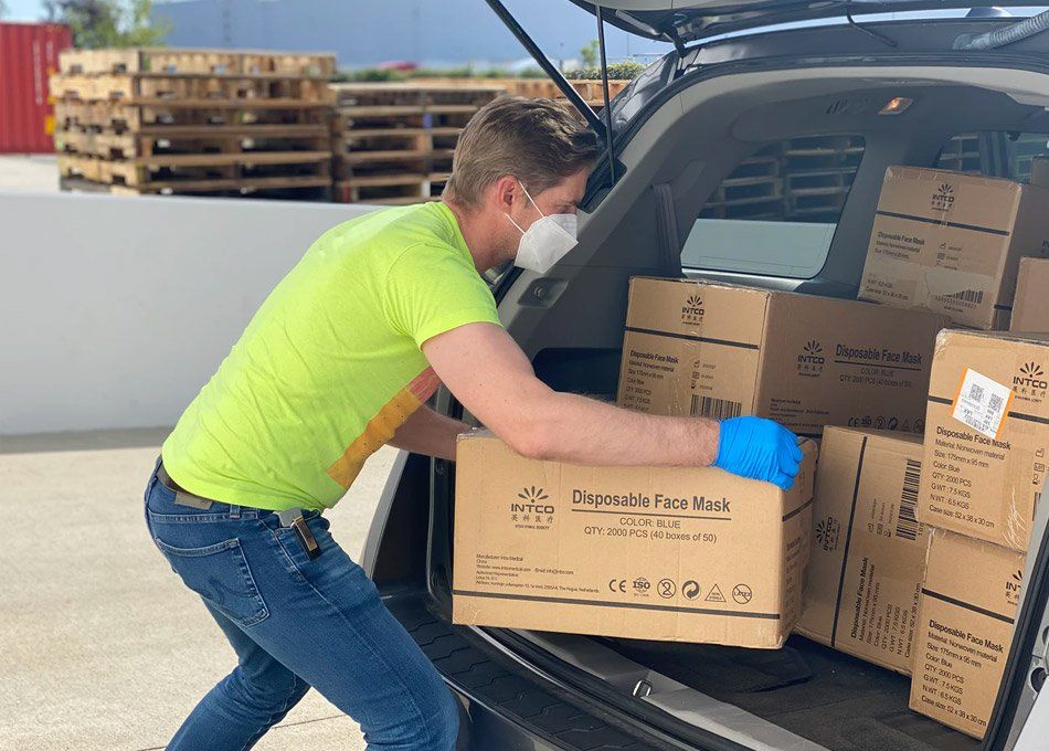 Chargement de voiture