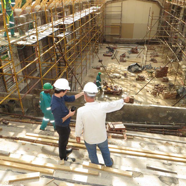 Ouvriers de chantier