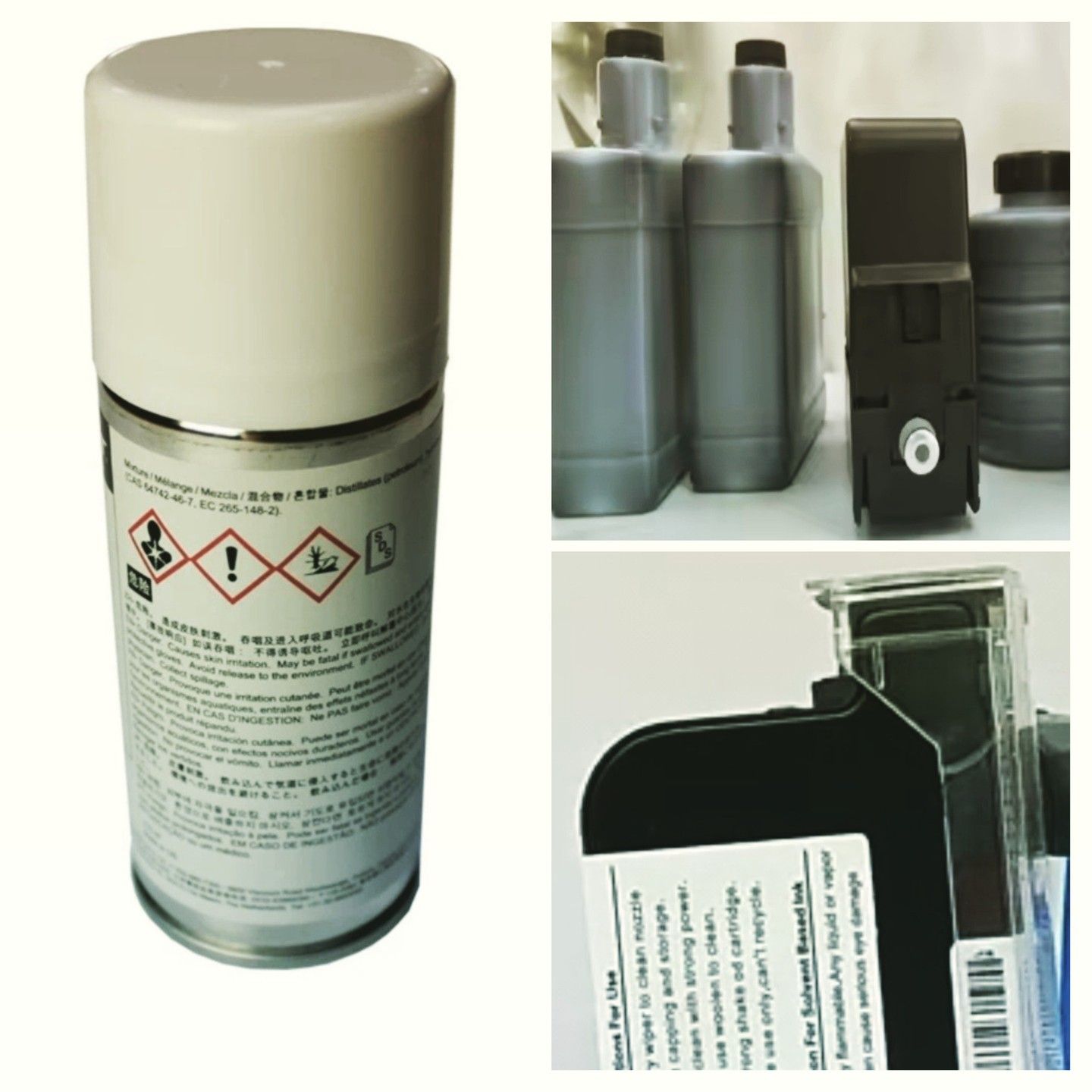 Pantalla táctil plateada conectada a un dispositivo con puertos.