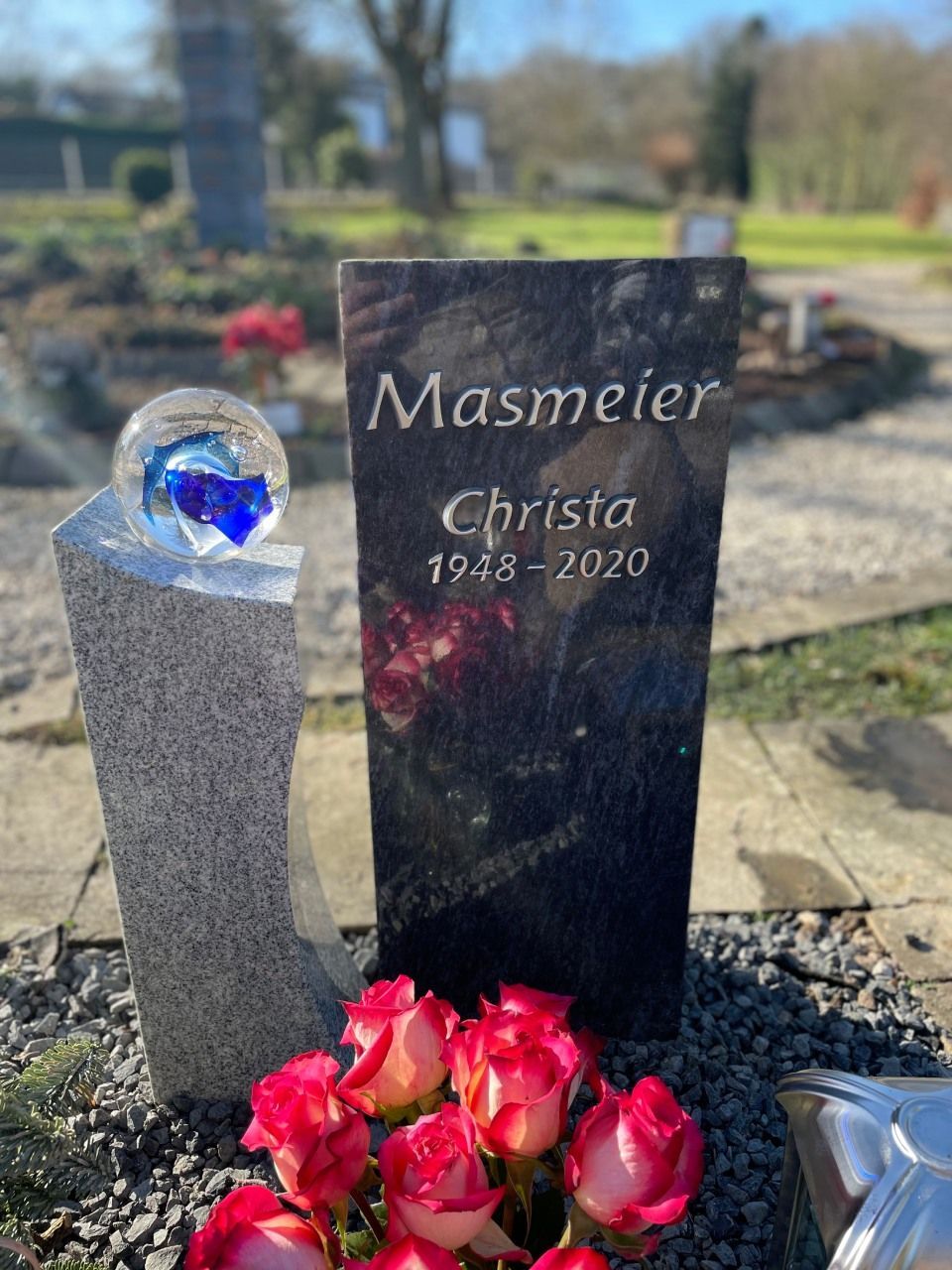 Grabstein, gefertigt von David Michalik