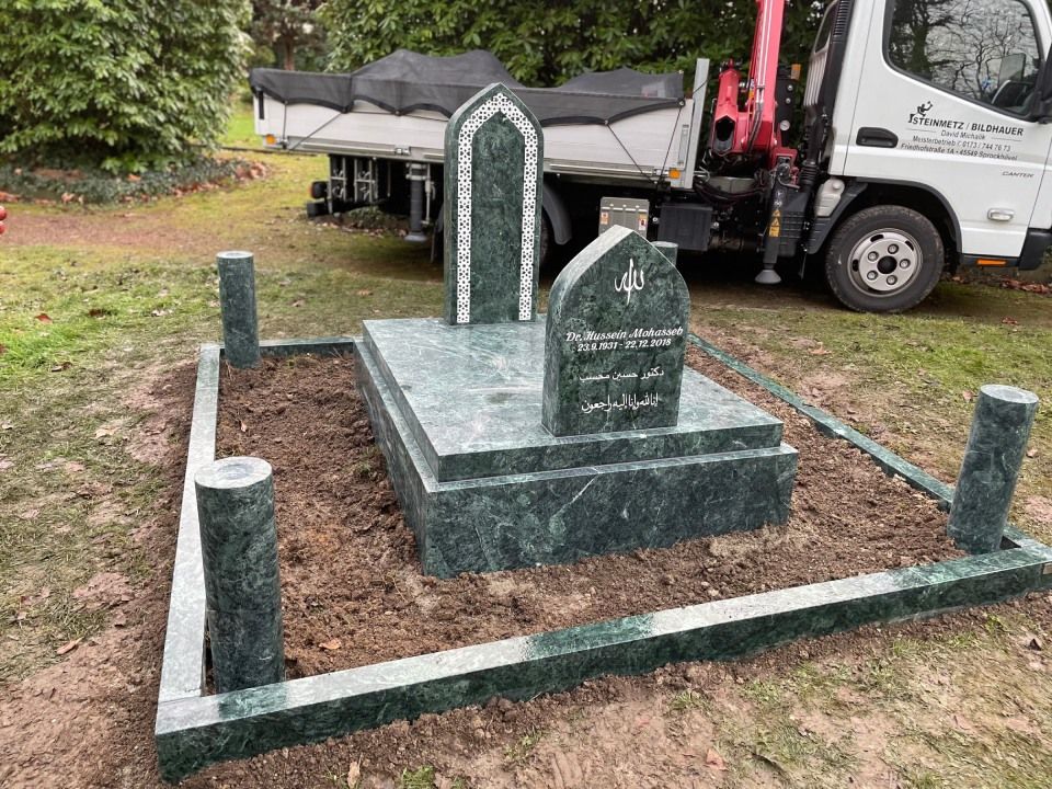 Grabstein, gefertigt von David Michalik