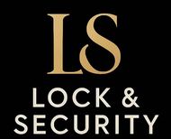 Logotipo de Lock & Security, que presenta "LS" en dorado sobre fondo negro y "LOCK & SECURITY" en blanco debajo.