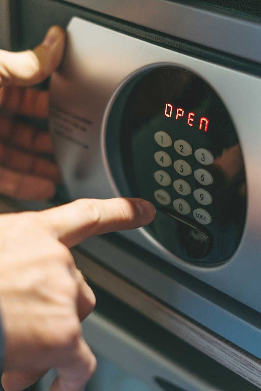 Seguridad por c&oacute;digo de un hogar