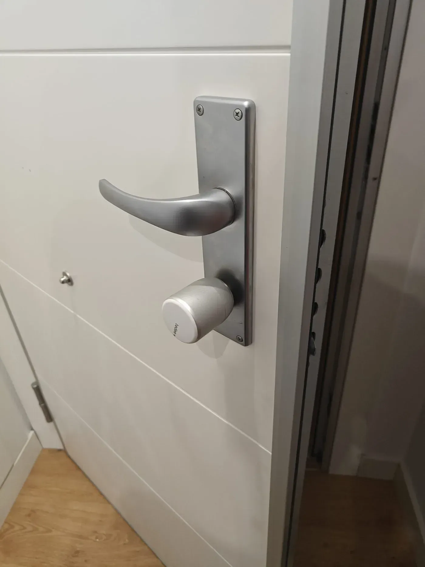 Puerta blindada de una casa