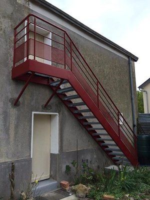 Escalier en acier