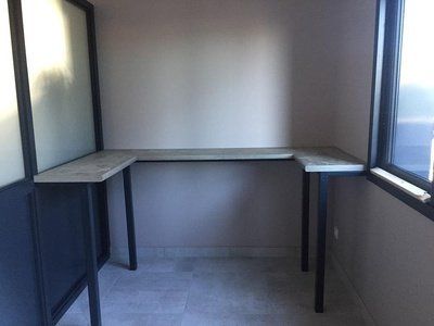 Création d'un comptoir mange debout