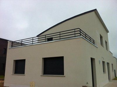 Garde-corps acier thermolaqué