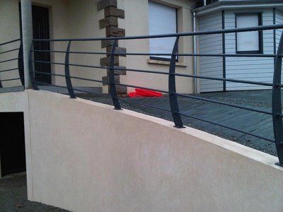 Garde-corps en acier