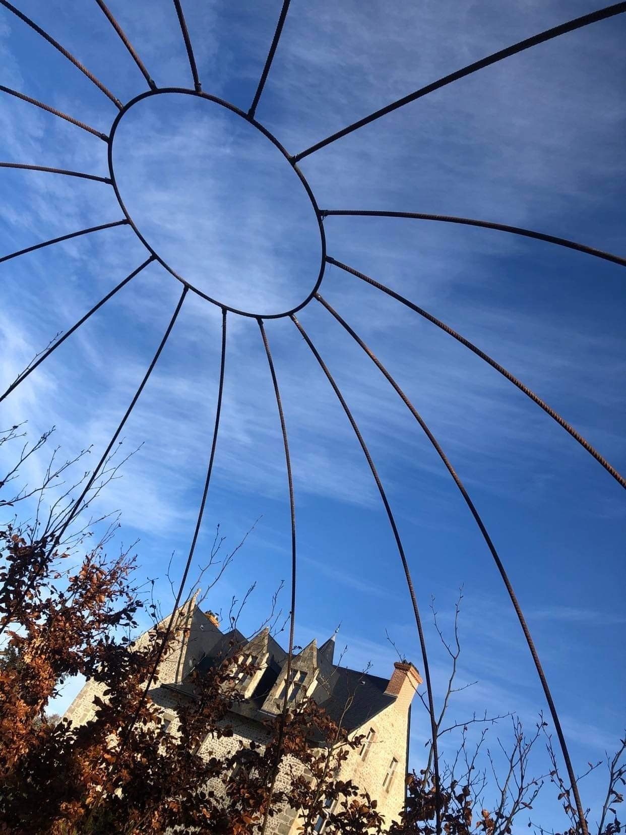 Igloo végétal vue du dessous