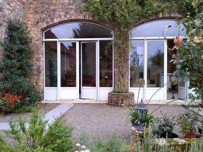 Menuiserie sintrée en aluminium