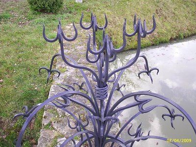 Pics de défense en fer forgé