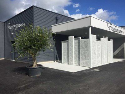 Brise-vue pour magasin