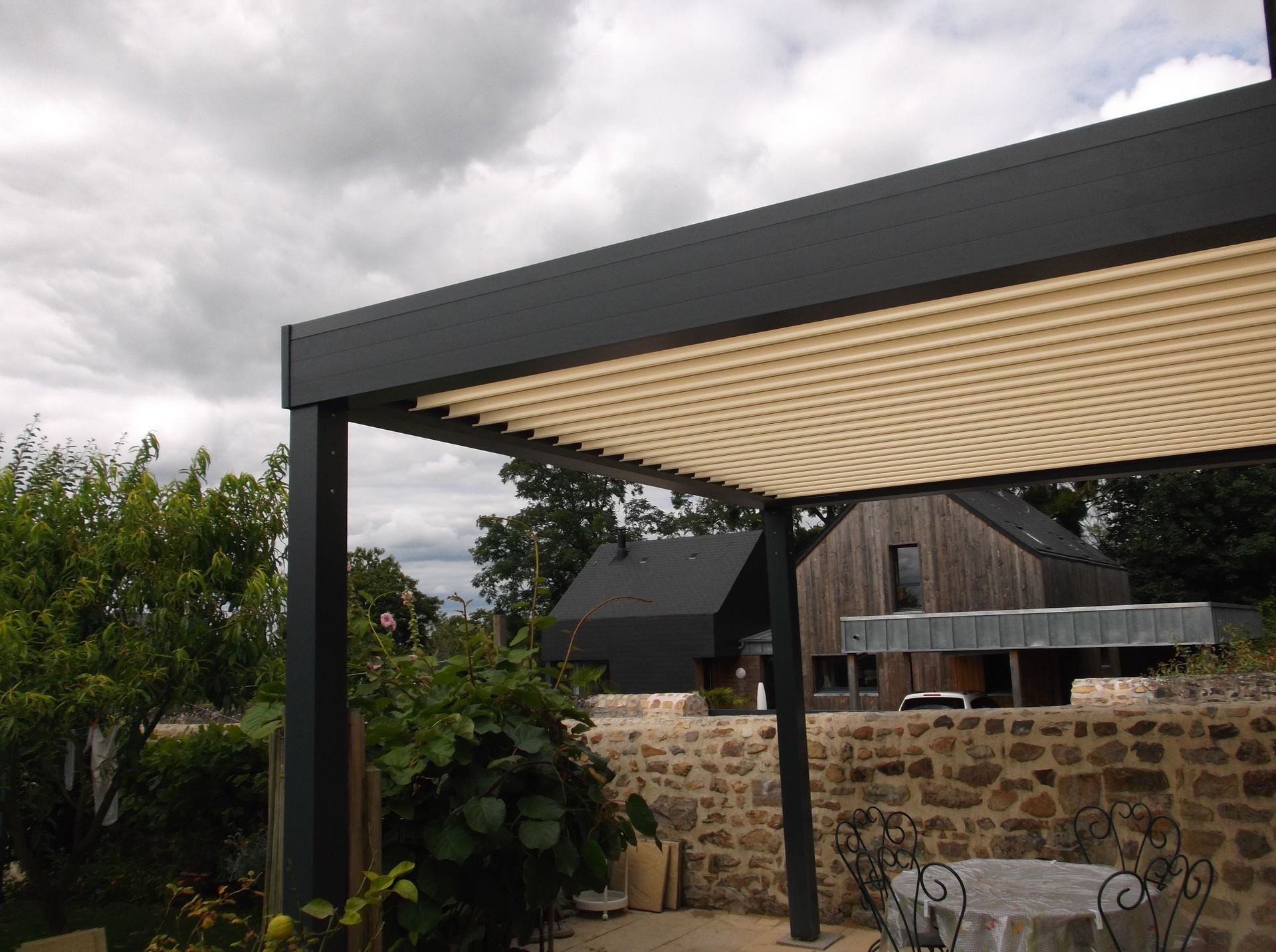 Pergola lames orientables