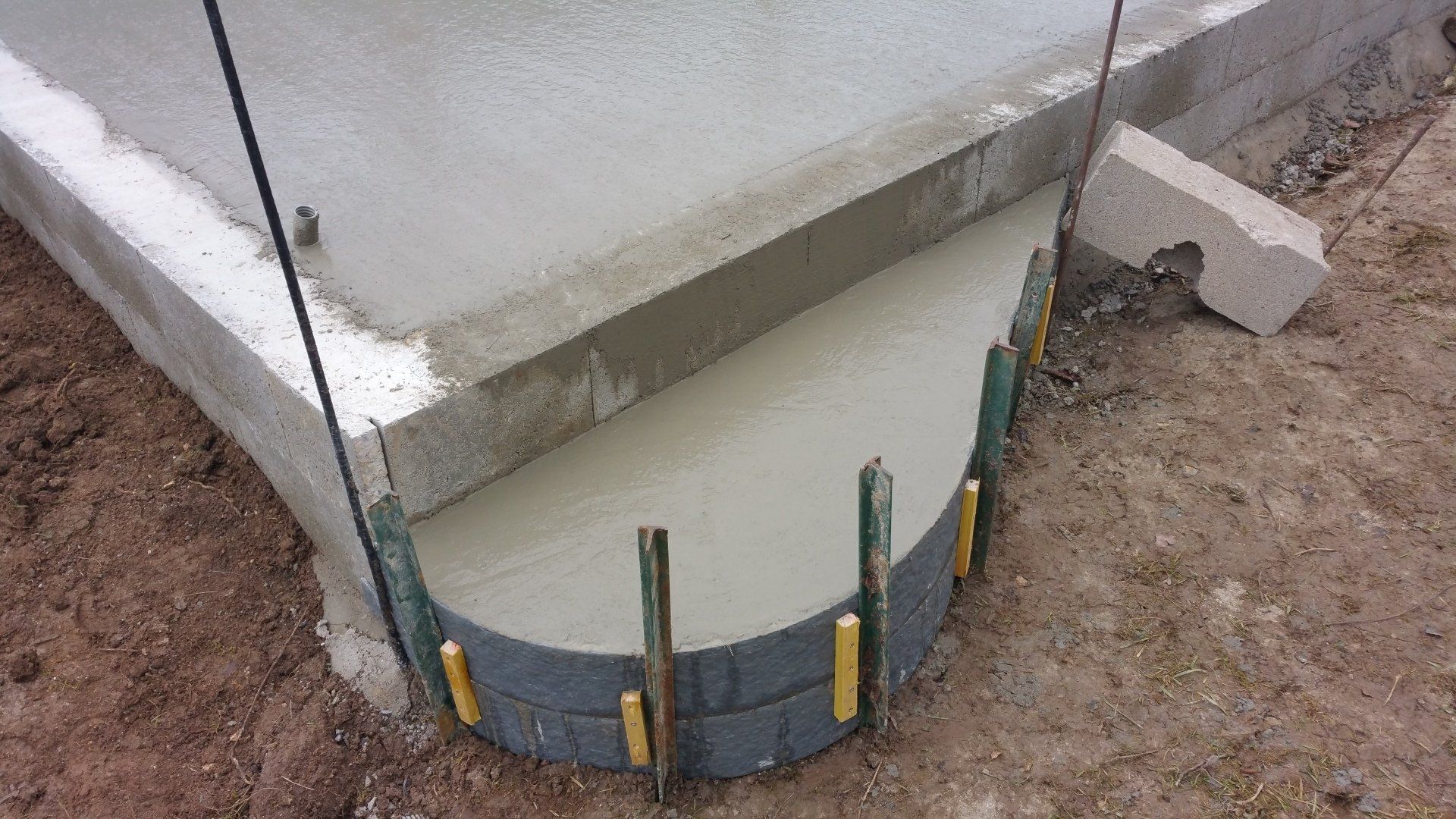 Escalier de terrasse