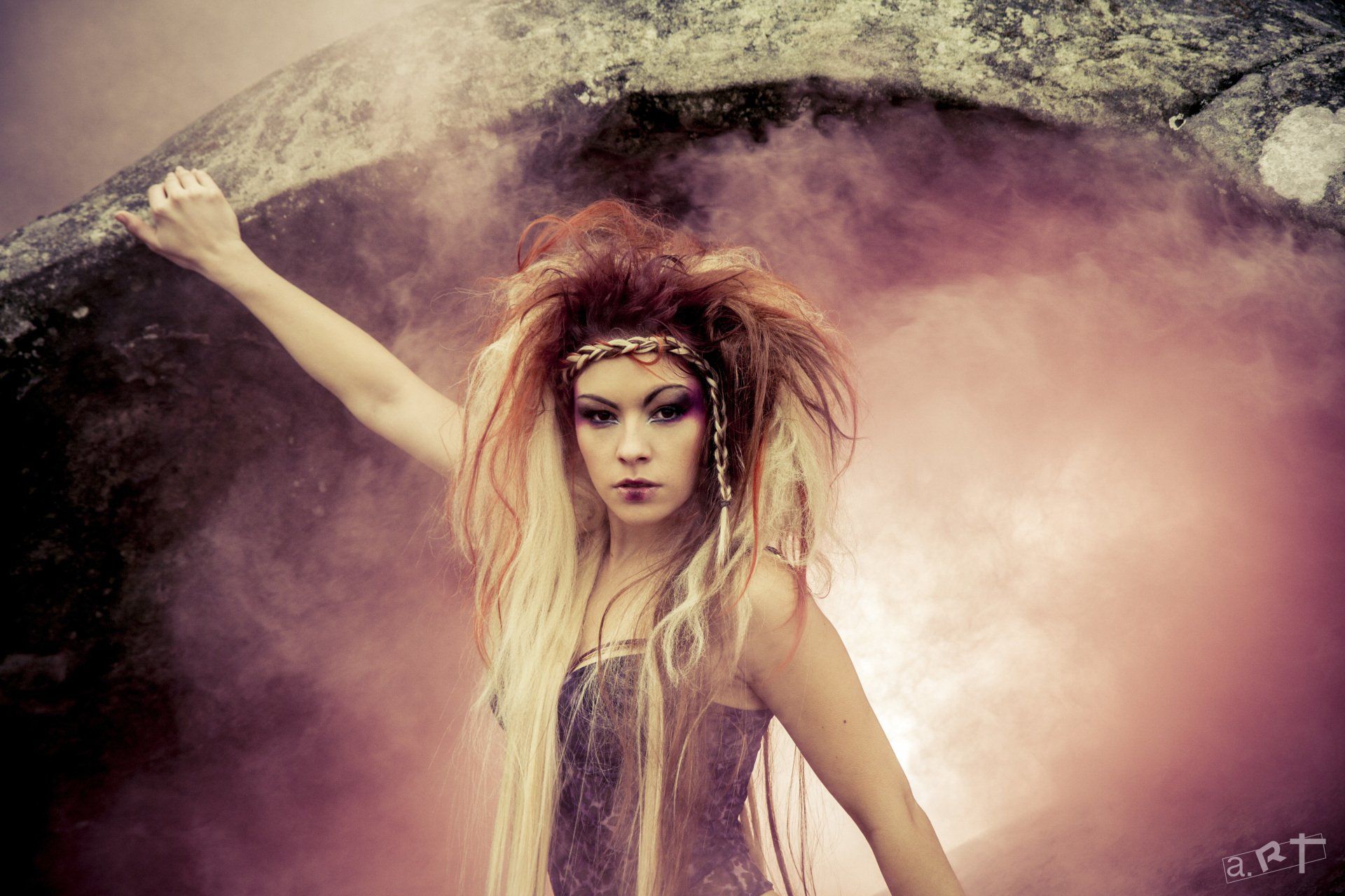 Domaine Alpha Coiffure pour défilé