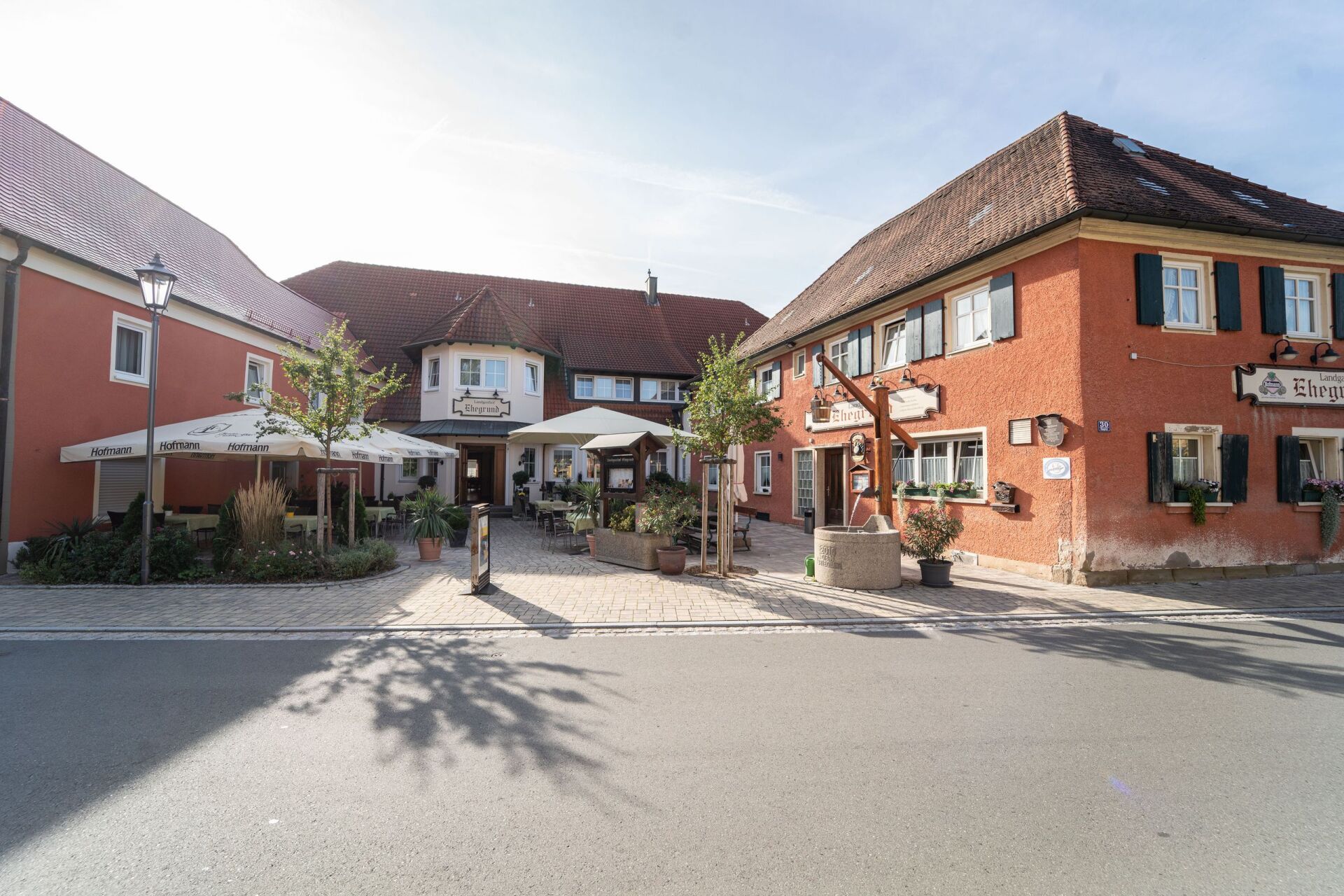 Eingang Landgasthof im Ehegrund