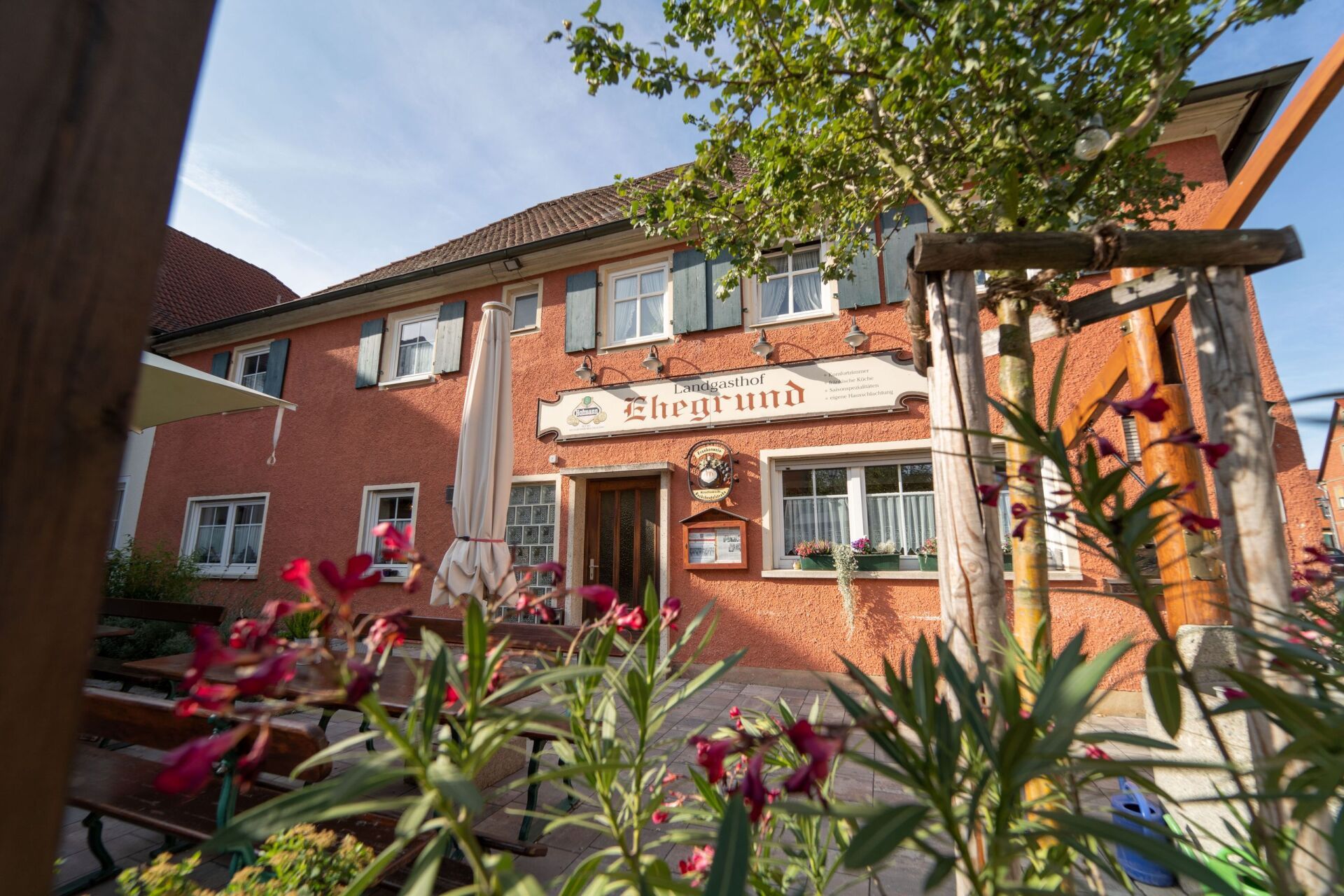 Außenansicht Landgasthof Ehegrund