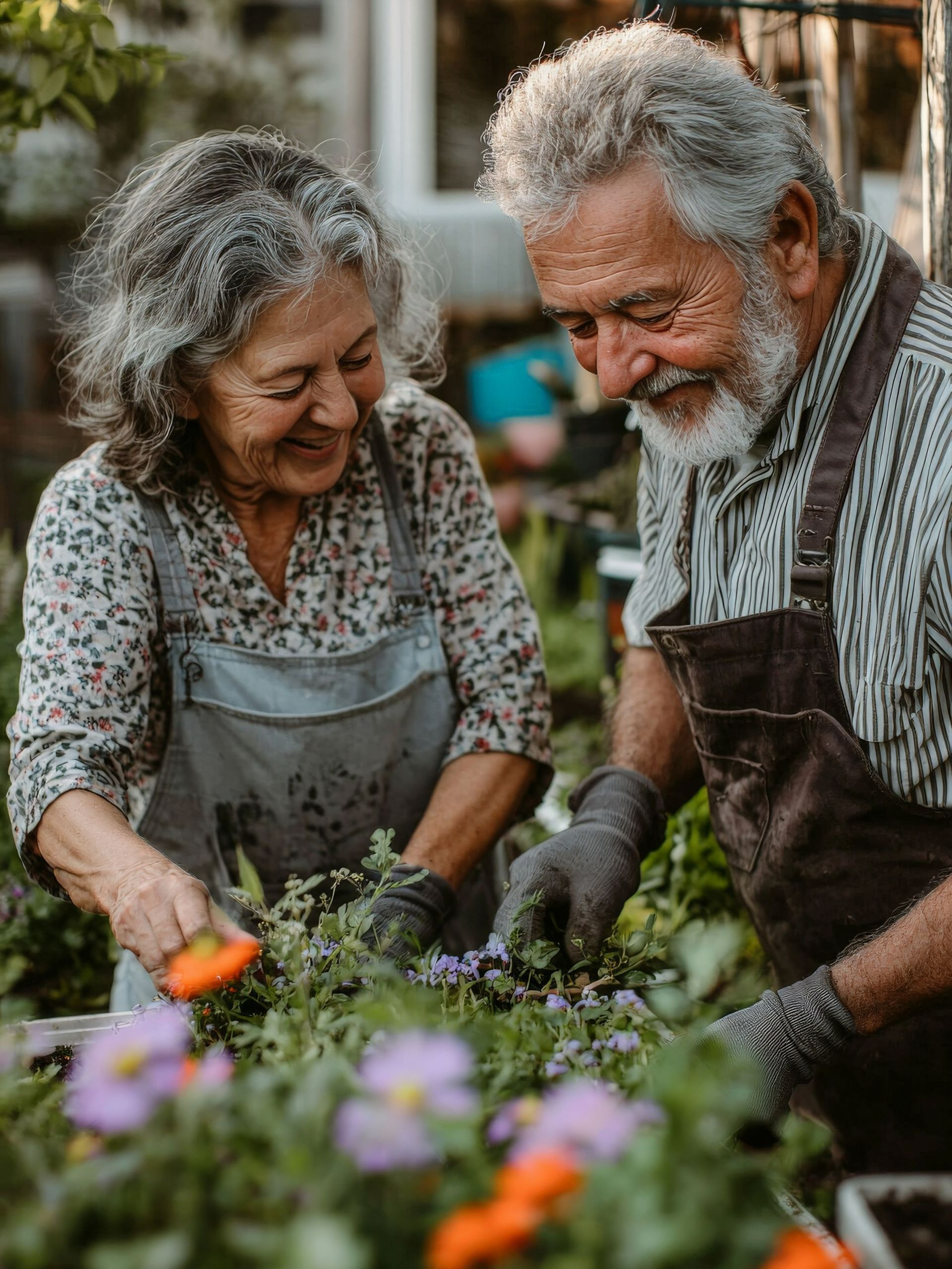 Couple de retraités