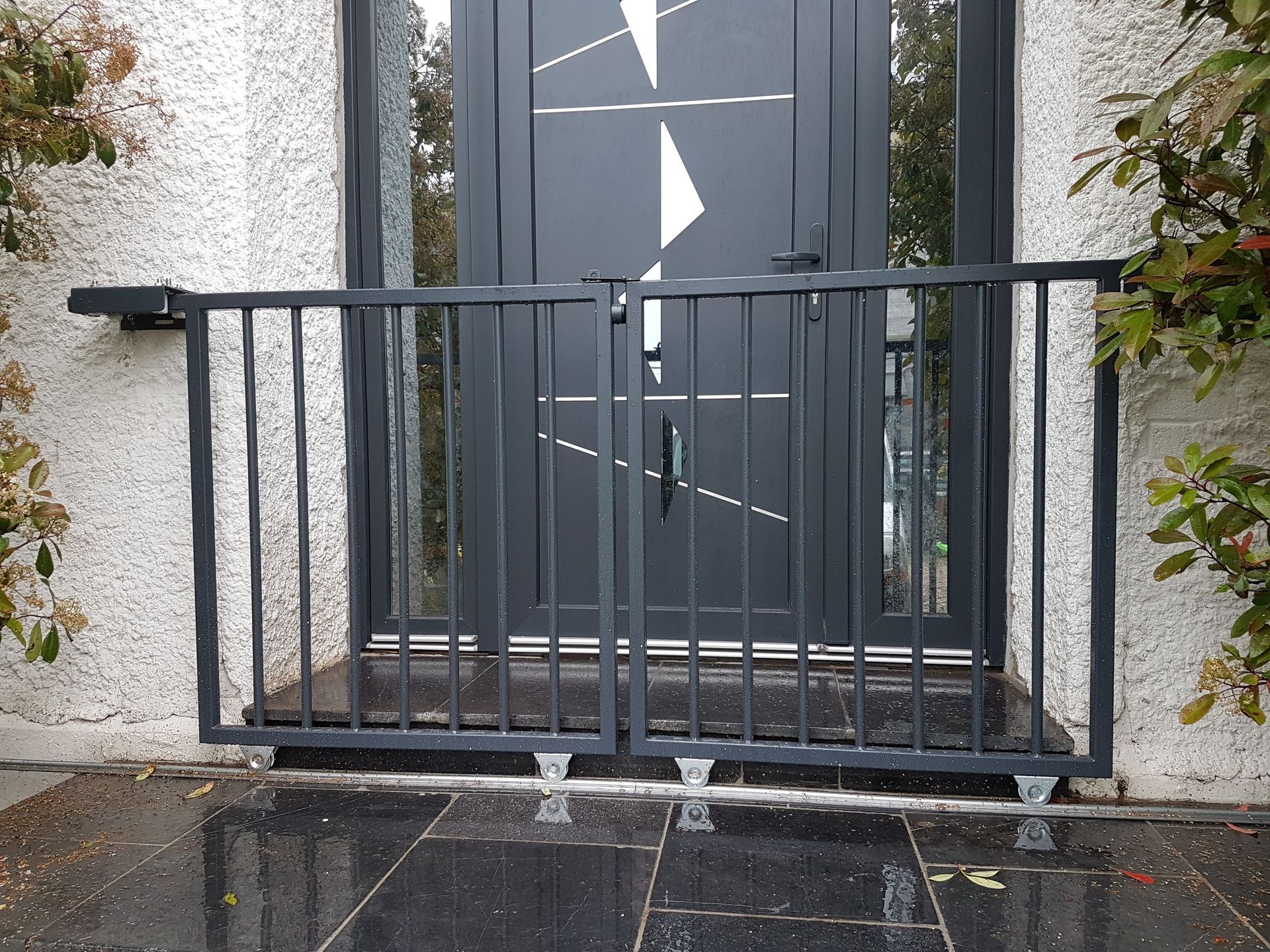 Portillon en fer forgé