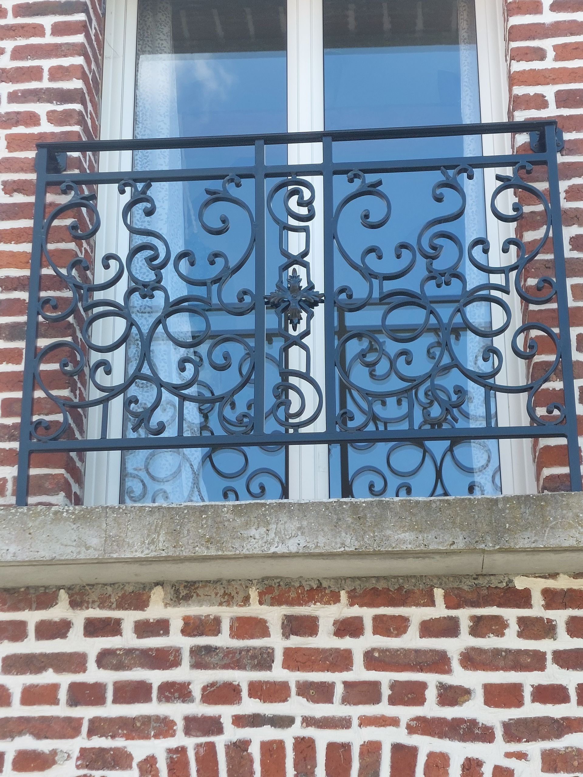 Garde-corps en fer forgé