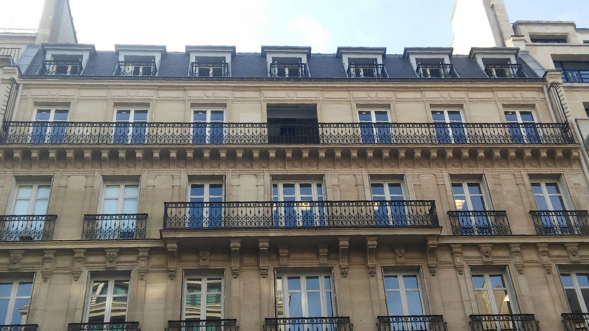 Façade d'appartement ancien