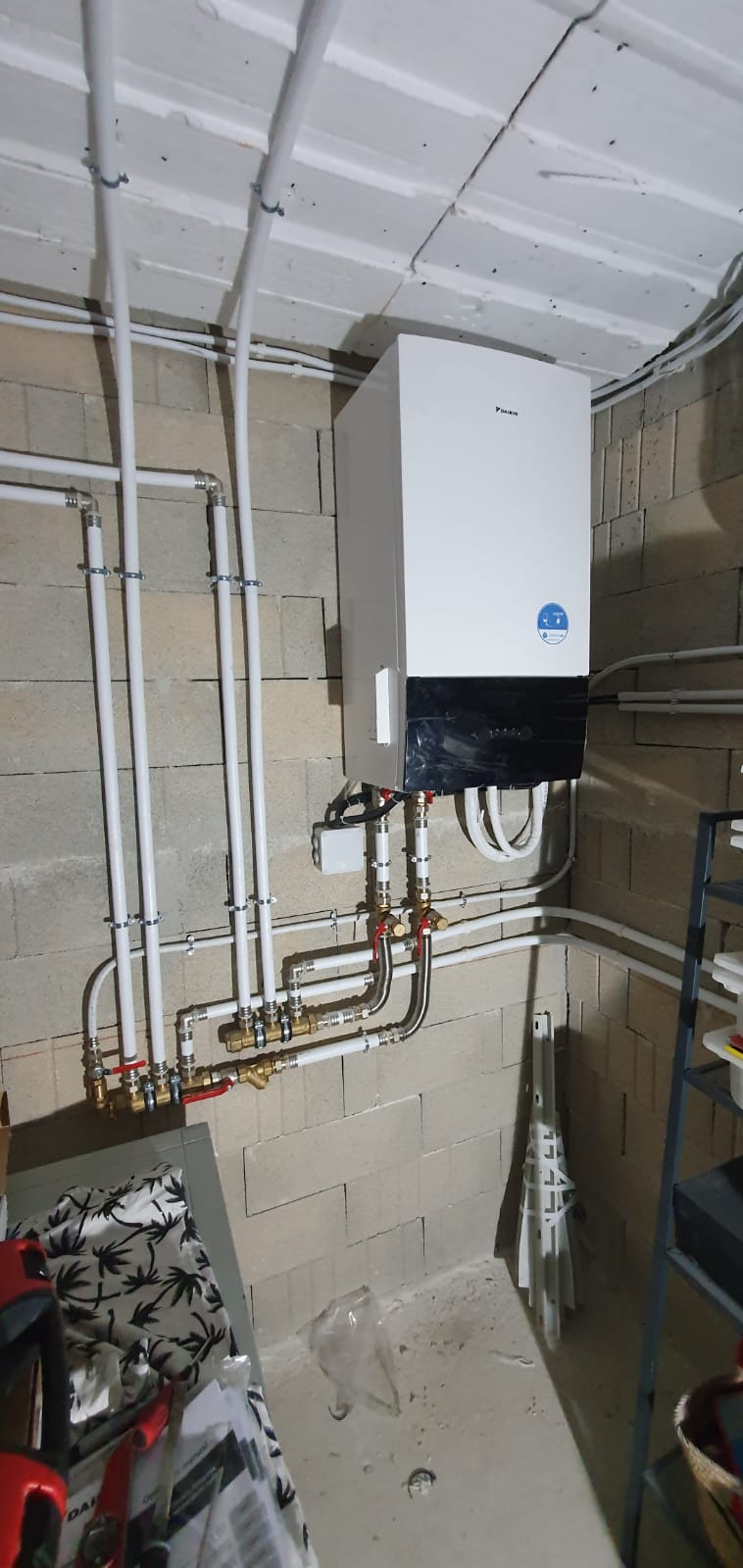 Pompe à chaleur garage