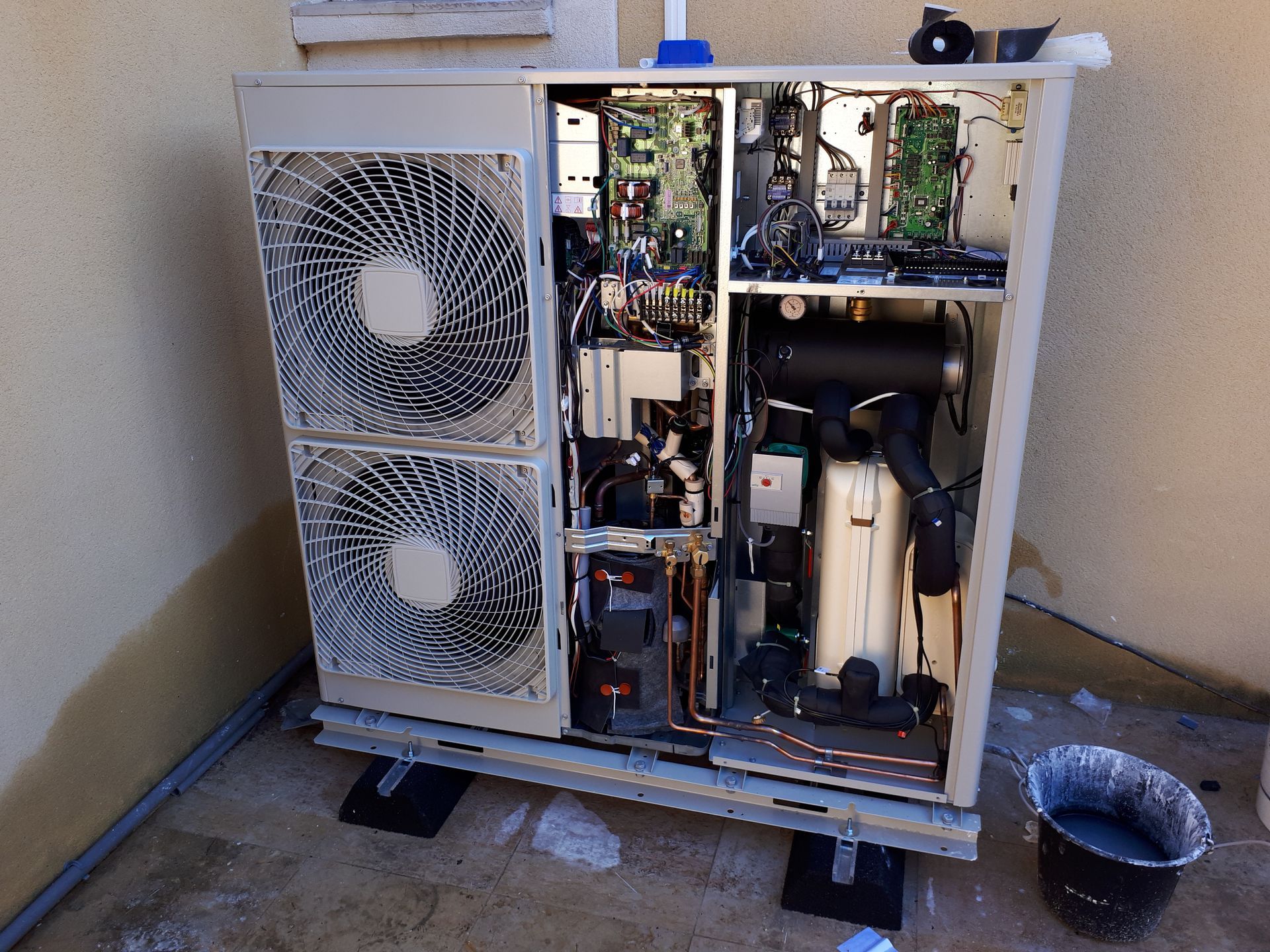 Pompe à chaleur ouvert