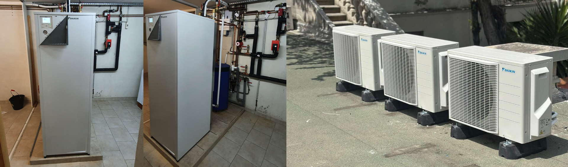 pompe à chaleur et unités extérieurs