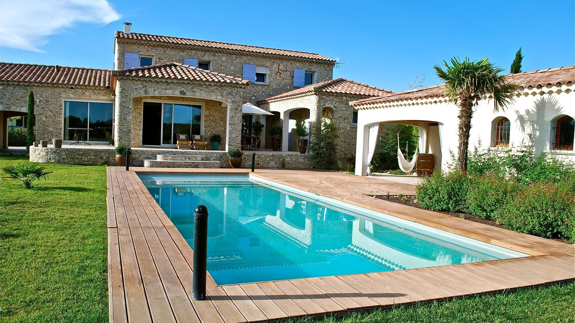 Maison provençale avec piscine