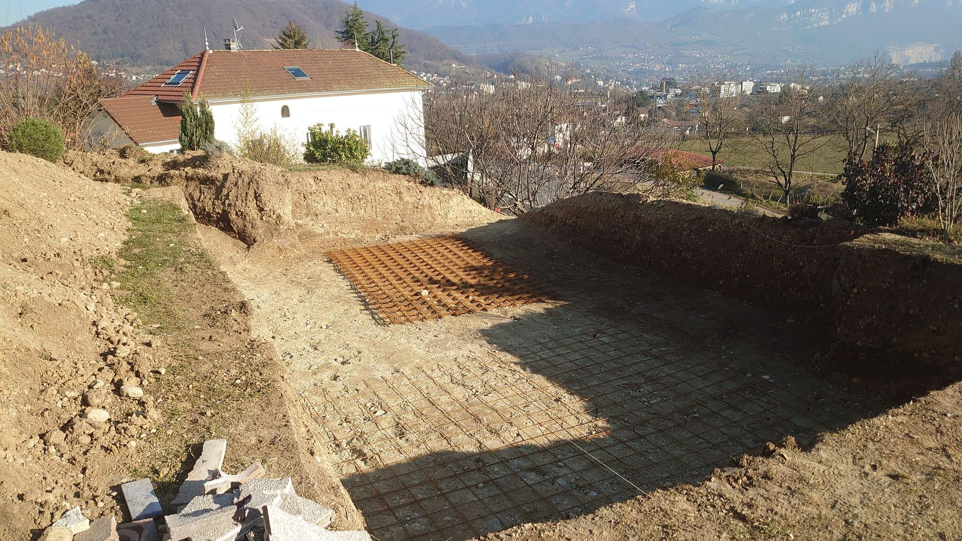 Travaux de terrassement