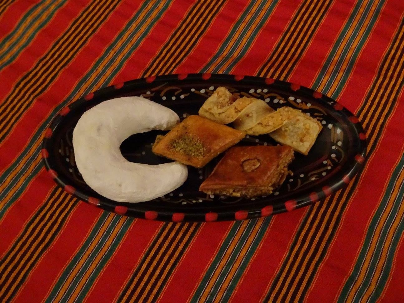 Des pâtisseries orientales