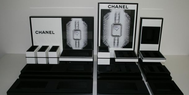 Prototypes de présentoirs CHANEL - Luffrans Marc à Sylvains-les-Moulins