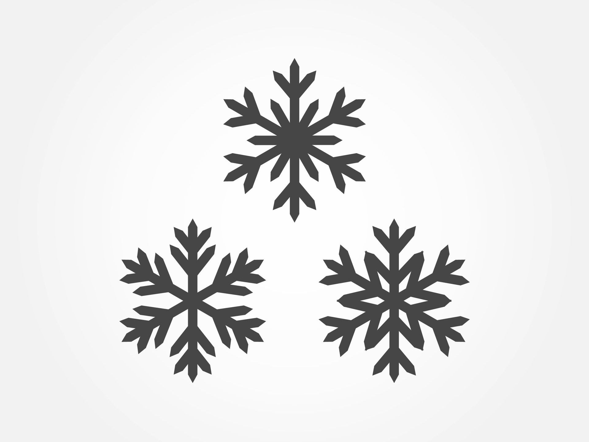 Schneeflecken Icon Schneeflecken Icon