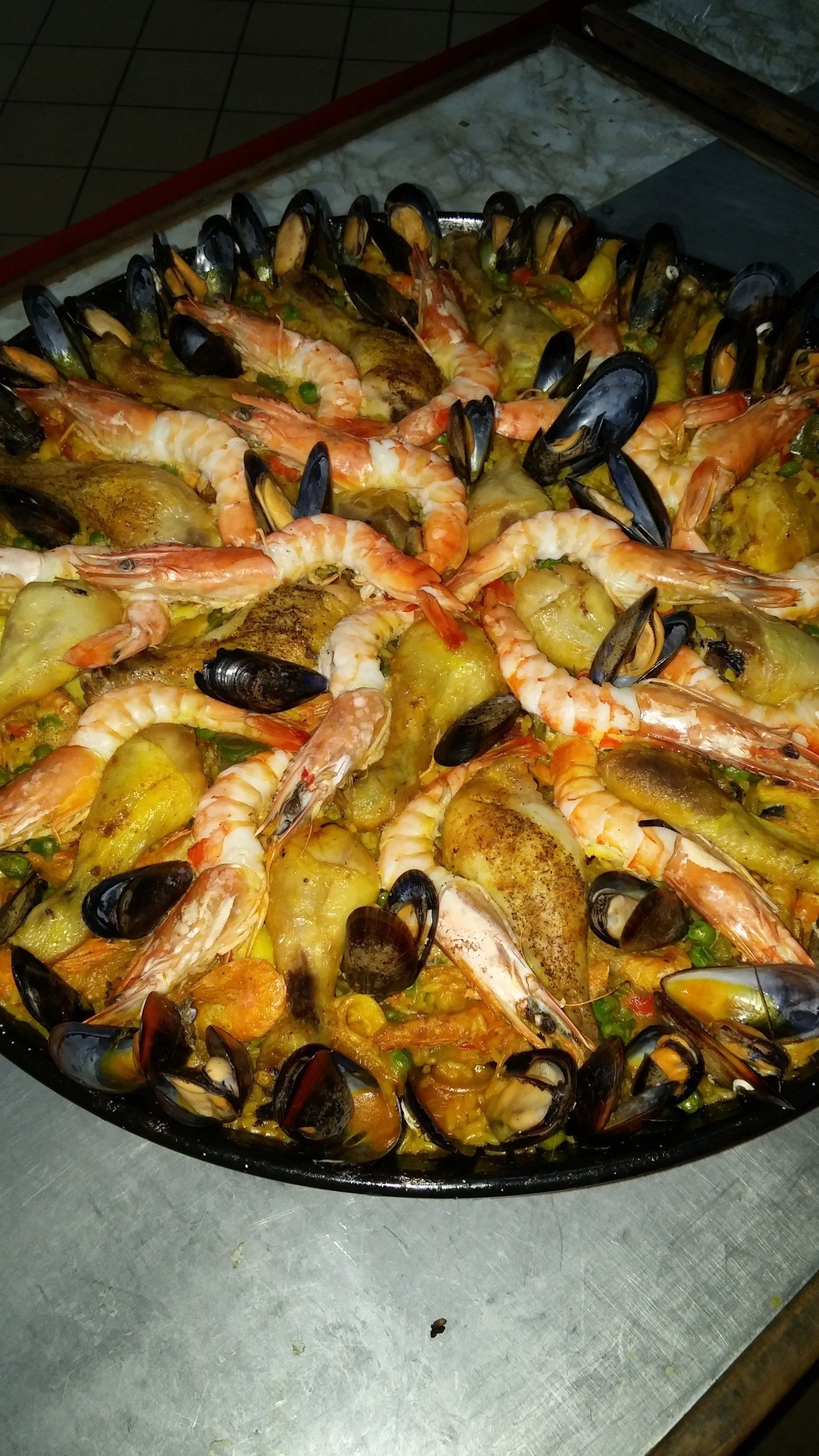 Paella à partager - plat unique
