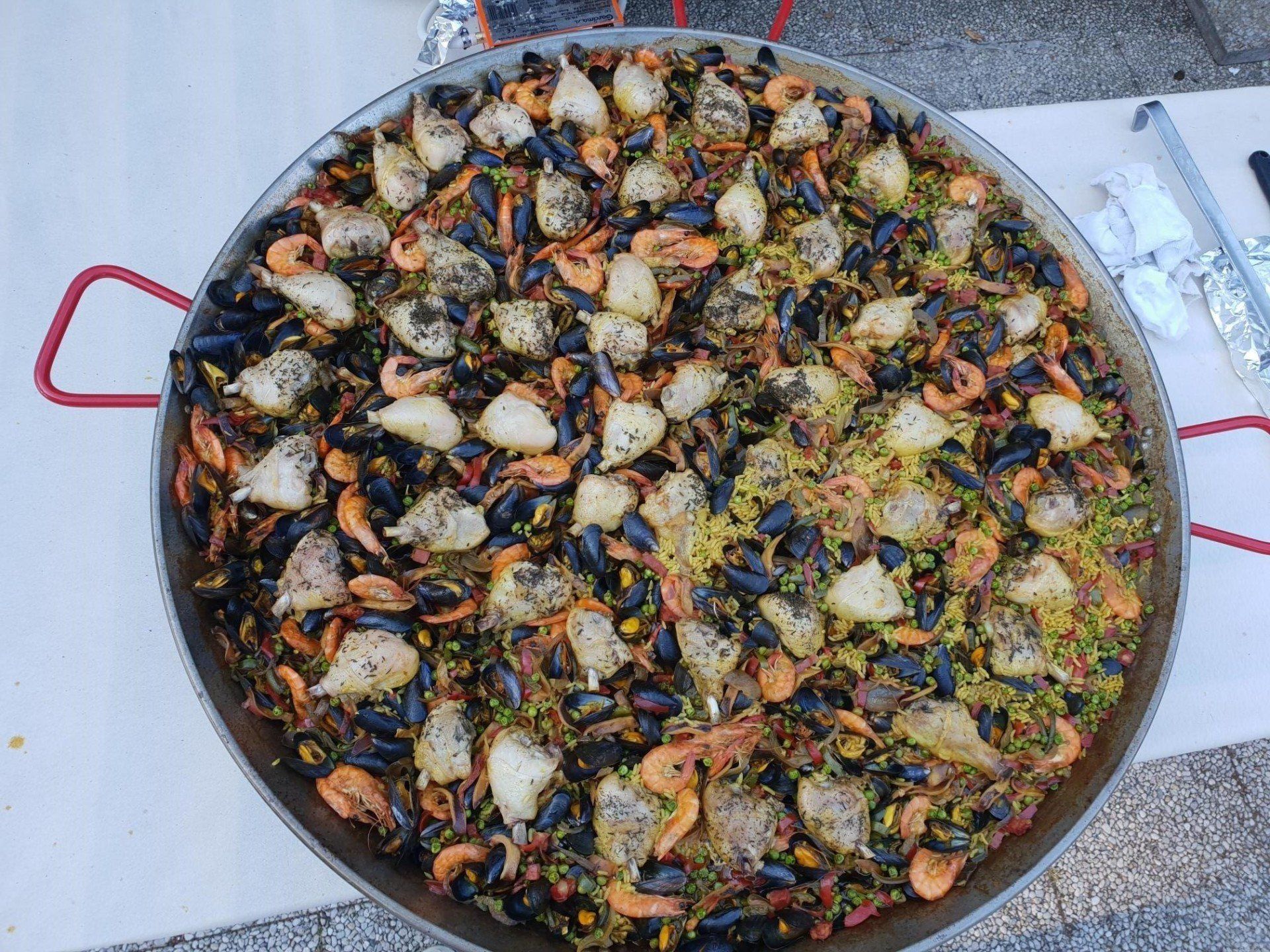 Paella à partager